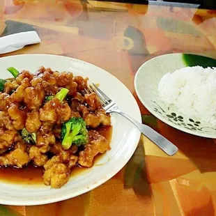 General Tso's Chicken, delicious