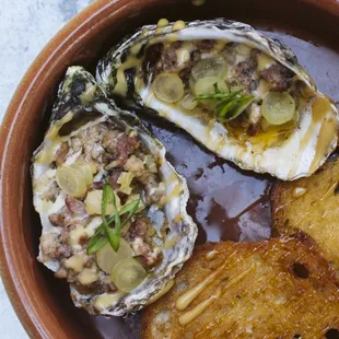 Roasted Oysters