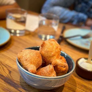 if a donut hole and a churro had a baby..