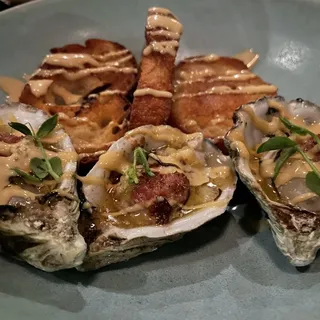 grilled oysters