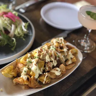 Fried artichoke