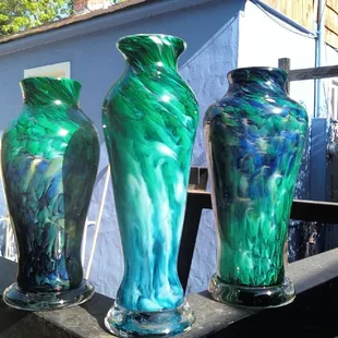 Stunning vases