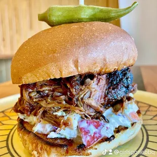 Pulled pork sammiche
