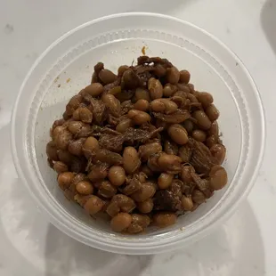 meat beans