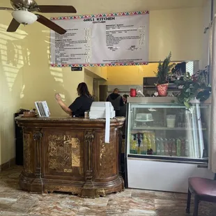 Front Counter where you order/pay