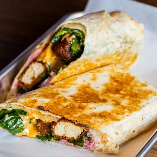 BabyBull with crispy tofu