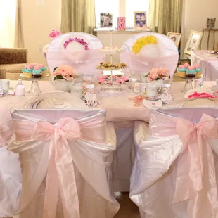 Tea Party Themed Decor for Custom Kids Birthday in St Augustine