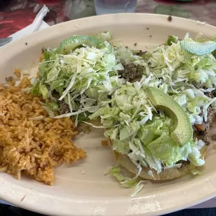 Tostada plate