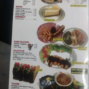 THE EXTENSIVE MENU