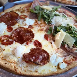 pizza, food