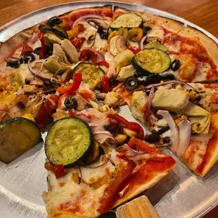 Vegetariana- Vegetarian Pizza