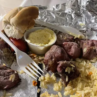 Chunks are of inedible beef, must have come from the hooves!!