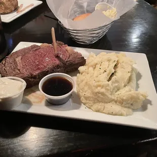 Prime rib special sat. Wowza