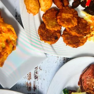 Fritay( marinade, Akra, Piklis and plantains