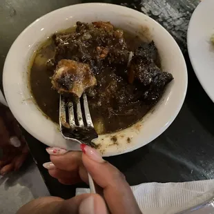 Oxtail stew