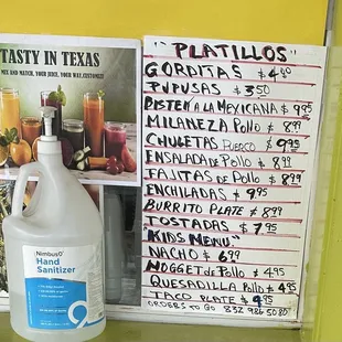 Part 2: Menu as of 12/8/23