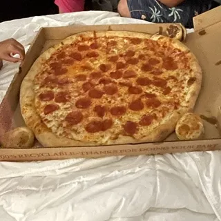 Pepperoni New York Style Pizza