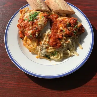 Our amazing "Chicken Parmesan"