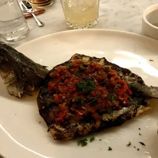 Whole Branzino