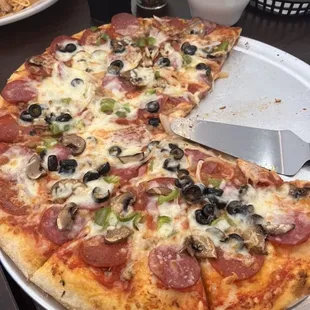 16 inch Supreme Pizza