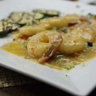 shrimp and zucchini
