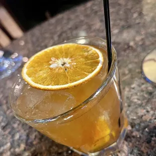 Cinnamon Orange Old Fashioned.