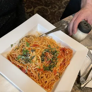 Cappellini Pomodora Dinner