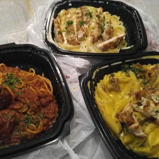 Spaghetti and Meatball Lunch