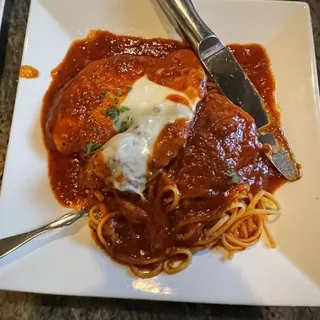 Chicken Parmigiana Lunch