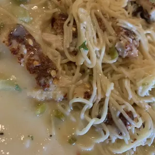 Mozzarella Crusted Chicken di Limone Lunch