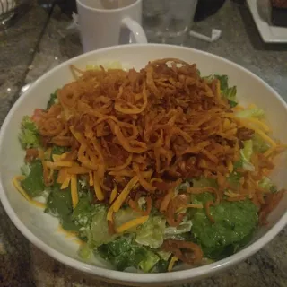 BBQ pulled pork salad