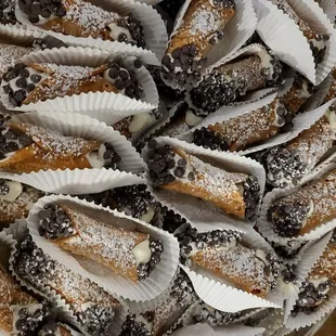 Cannoli tray  Giuseppe's on Durango Th 10.26.23