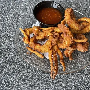 Crispy calamari