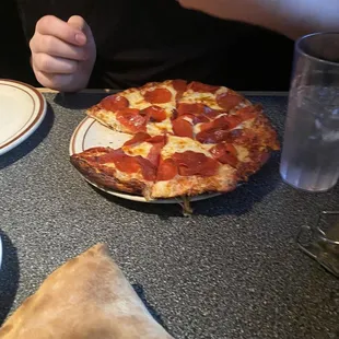 Personal size pepperoni pizza
