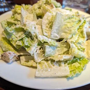 a plate of salad