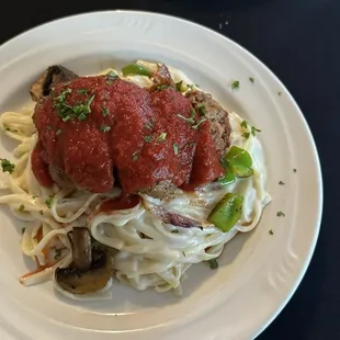 Pasta Della Positana, as served.
