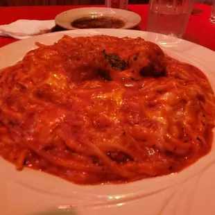 Spaghetti and Meatballs