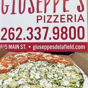 Take and bake  The Margherita Pizza  The Okie Dokie Artichokie Pizza