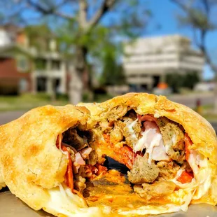 Meat Calzone