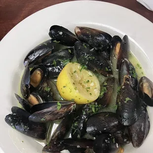 Steamed Mussels