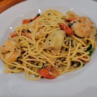 Shrimp piccata