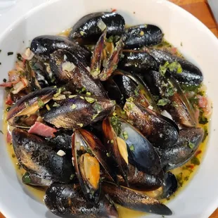 Mussels appetizer
