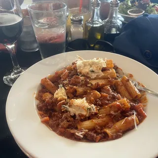 Rigatoni Bolognese