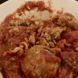 Spaghetti and Meatballs