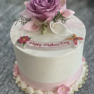 Mixed Berry cake for Mother's Day. Cake was so moist and delicious.