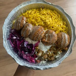 Falafel bowl