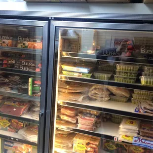 Refrigerated goods - special flat breads, prepared food