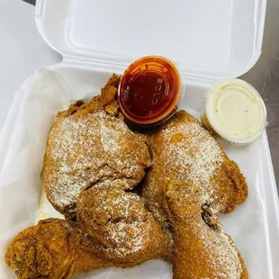 Leg &amp; Thigh with lemon pepper