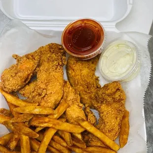 5pc Tender Combo with Fries and Drink