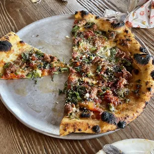 Lamb Sausage Pizza